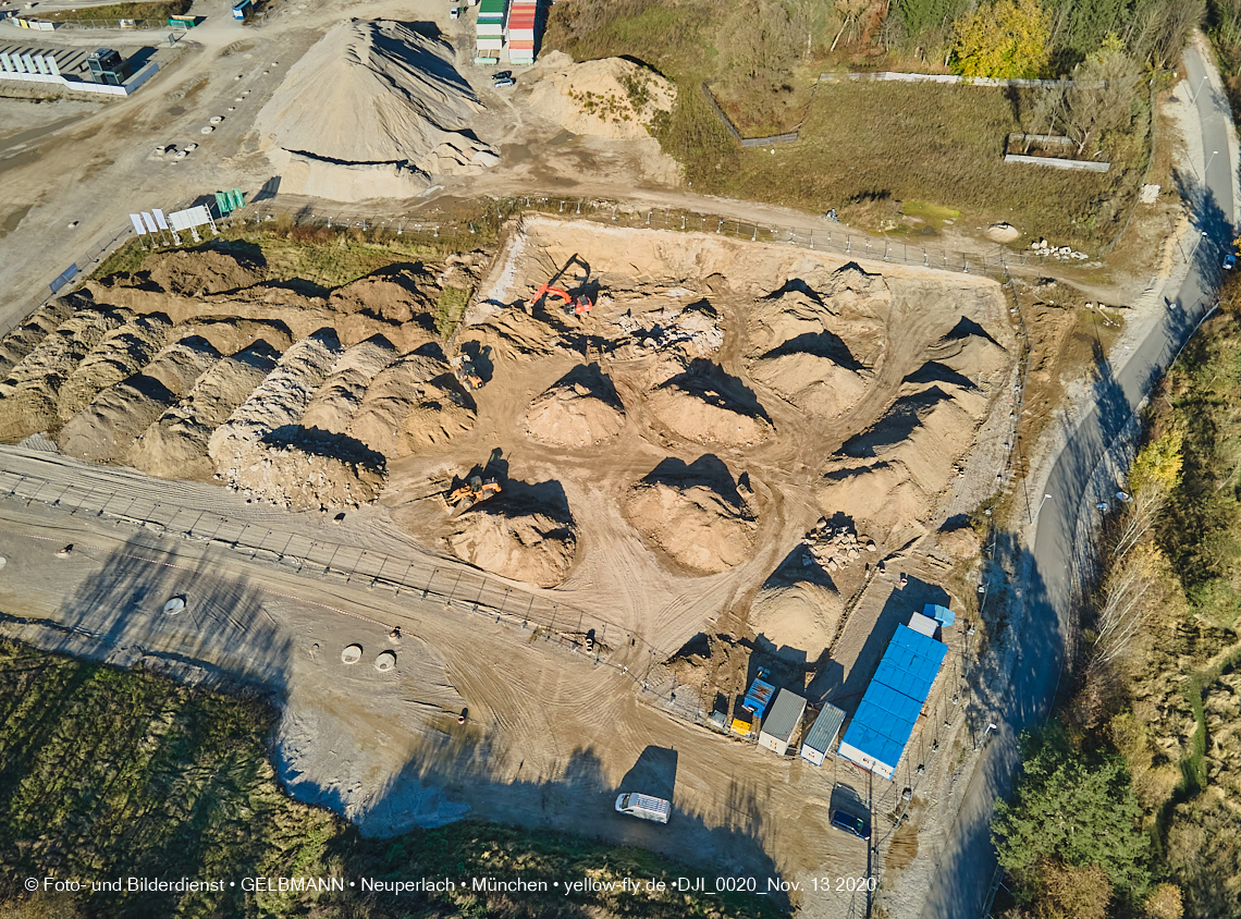 13.11.2020 - Piederstorfer Gelände und Alexisqaurtier am Karl-Marx-Ring in Neuperlach